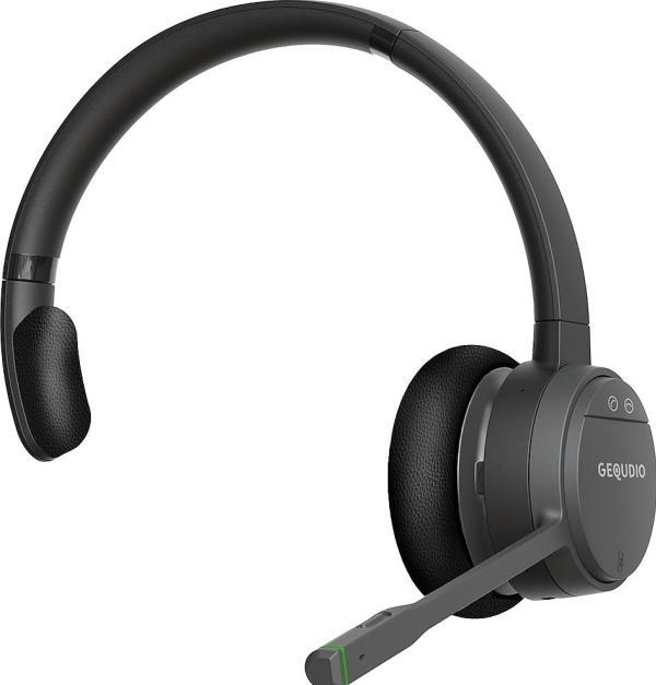 Image du produit Gequdio Casque double GC-4 DECT et BT, station de base incluse (Docking, Sans fil)