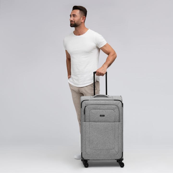 Produktbild Redolz Essentials 12 LARGE 4-Rollen Trolley 79 cm mit Dehnfalte (98 l, XL (ab 115l))