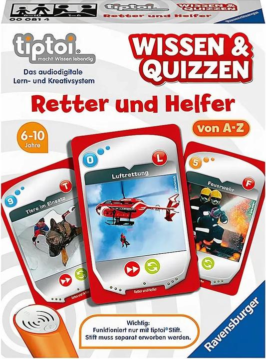 Produktbild tiptoi Retter und Helfer (Deutsch, 6 - 10 Jahre)