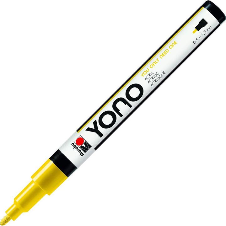 Produktbild Marabu Acrylmarker YONO 0.5 - 1.5 mm Gelb (1x)