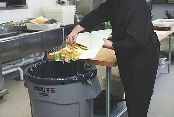 Produktbild Rubbermaid Universalcontainer, rund (121 l)