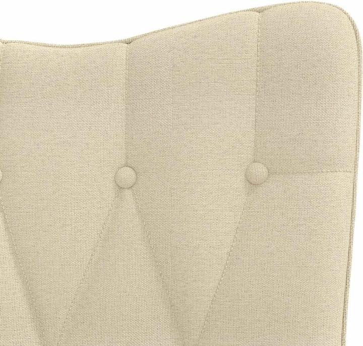 Produktbild vidaXL Schaukelstuhl mit Hocker