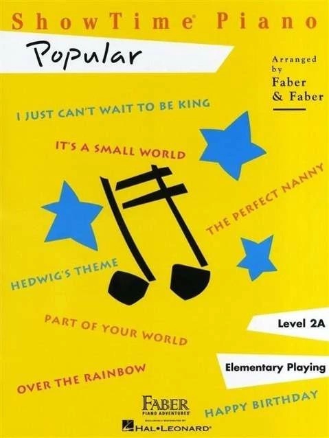 Produktbild ShowTime Piano Popular Level 2A (Englisch, Nancy Faber, Randall Faber, 2010)