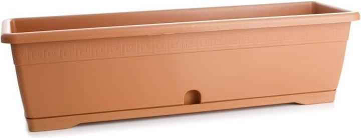 Plasticotto Plastic Long Flower Pot Versilia With A (60 x 18 x 15 cm)