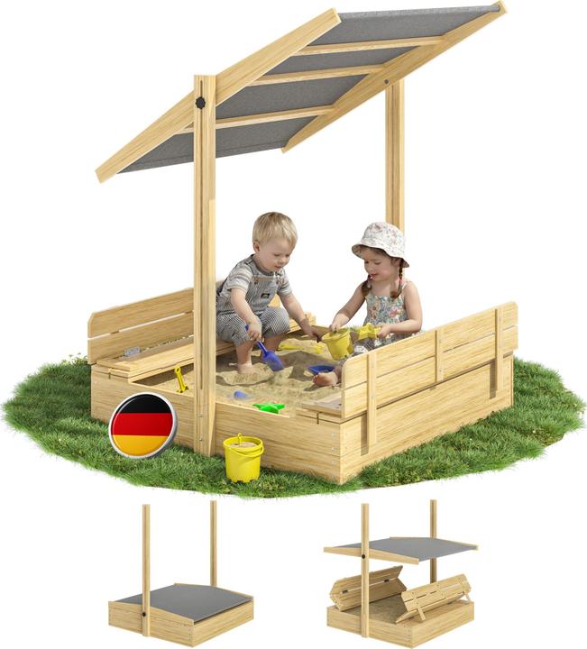 Spielwerk Toni mit Sonnendach