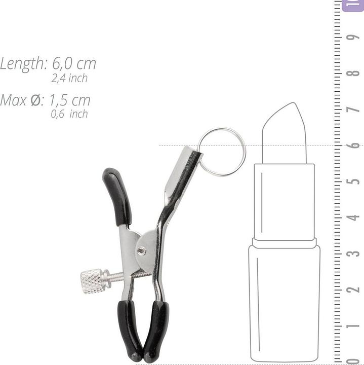 Image du produit Easytoys Pinces à mamelons