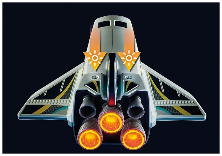 Actual product image Playmobil Space Shuttle on Mission (71368, Playmobil Novelmore)