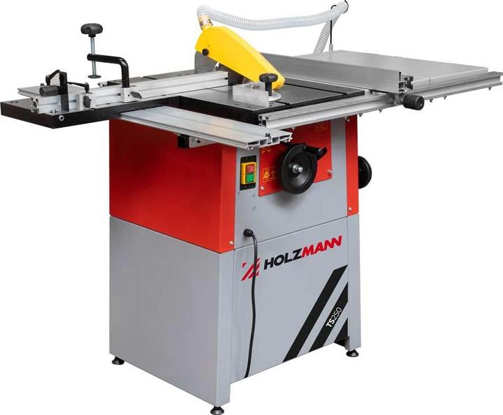 Image du produit Holzmann Scie circulaire à table TS250 230 V TS250 230V Dimensions (table) 635 * 420 mm - 635 *...