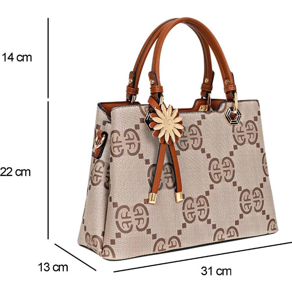 Thumbnail - Gallantry, Tasche, HB-935410-BR Handtasche, Braun