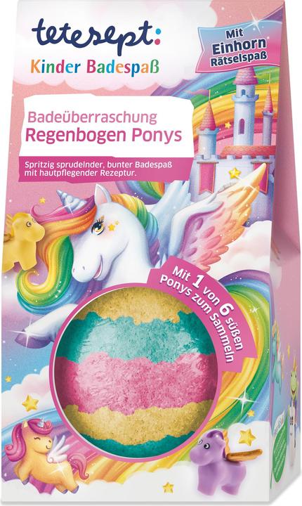 Tetesept Children bath surprise rainbow 140 g (Bath salts, 140 g)