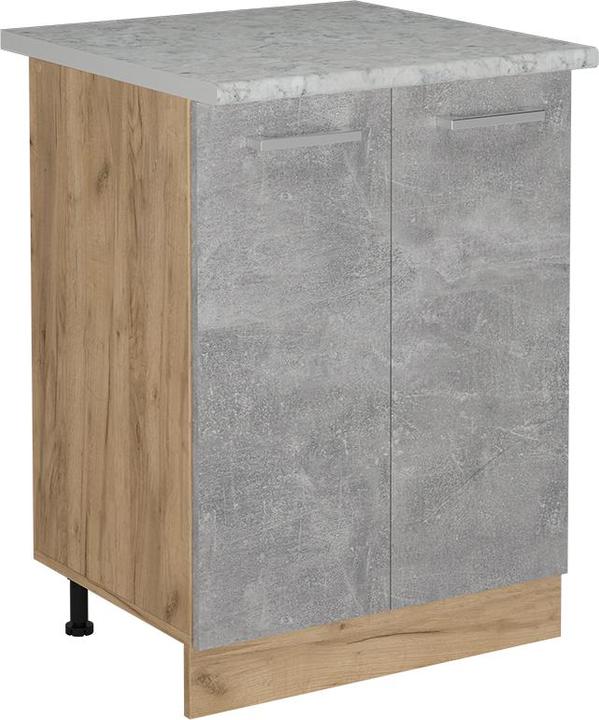 Beton, Goldkraft Eiche, Marble-Weiss