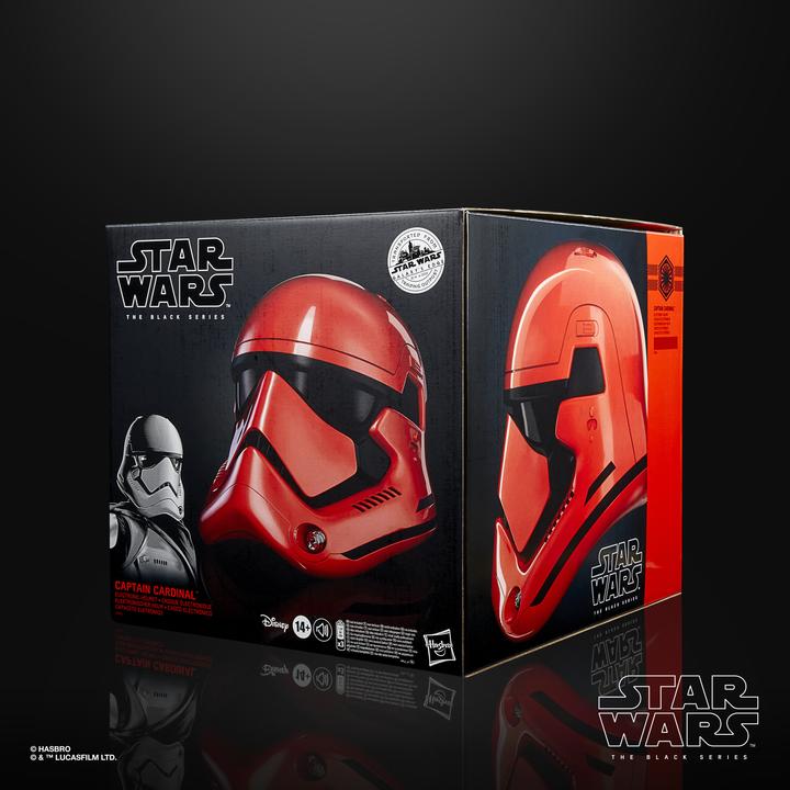 Produktbild Hasbro Star Wars The Black Series Galaxy‘s Edge Captain Cardinal elektronischer Rollenspiel-Helm
