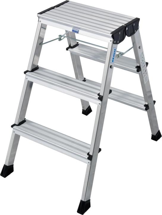 Immagine prodotto Krause Doppio passo pieghevole in alluminio kl (Gradino pieghevole, 75 cm)