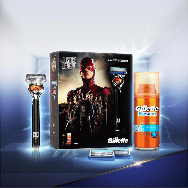 Produktbild Gillette Flexball Justice League Geschenkset