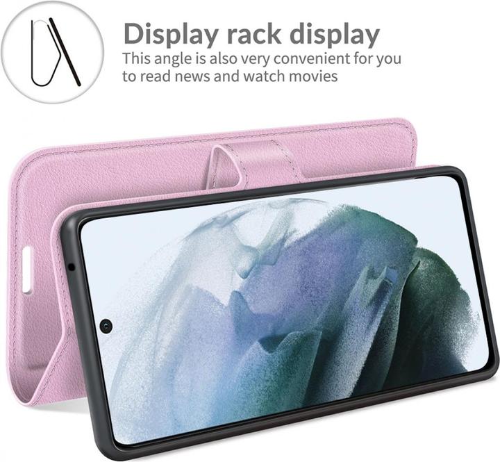 Produktbild Screenguard Samsung Galaxy S21 FE Leather Guard Lederhülle (Samsung Galaxy S21 FE)