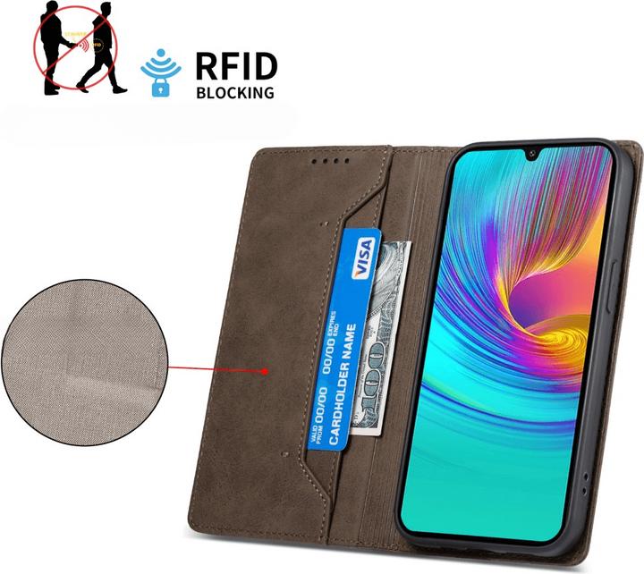 Actual product image Cover-Discount Galaxy A36 5G - Flip Case mit RFID Blocker (Samsung Galaxy A36)