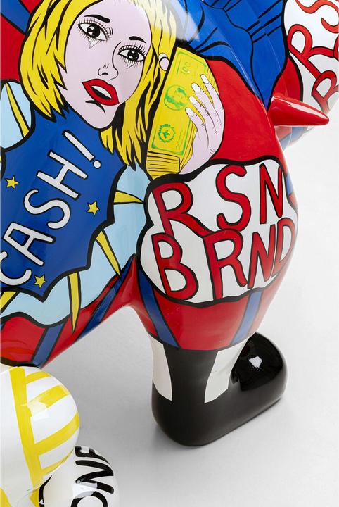 Actual product image Kare Design Deko Figur Graffiti Dog 110cm