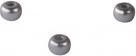 Immagine prodotto Rayher Perle di semi, 4 mm ø, argento, 150 pezzi