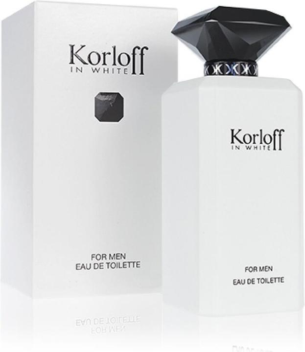 Actual product image Korloff In White For Men (Eau De Toilette 50ML) (Eau de toilette, 50 ml)
