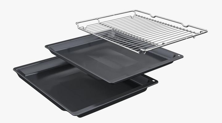 Produktbild Siemens iQ700, Einbau-Backofen, 60 x 60 cm, Schwarz, Edelstahl, HB776GMB1F