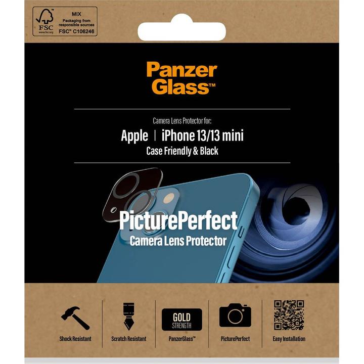 Actual product image PanzerGlass Camera Protector (1 pcs., Apple iPhone 13, Apple iPhone 13 mini)