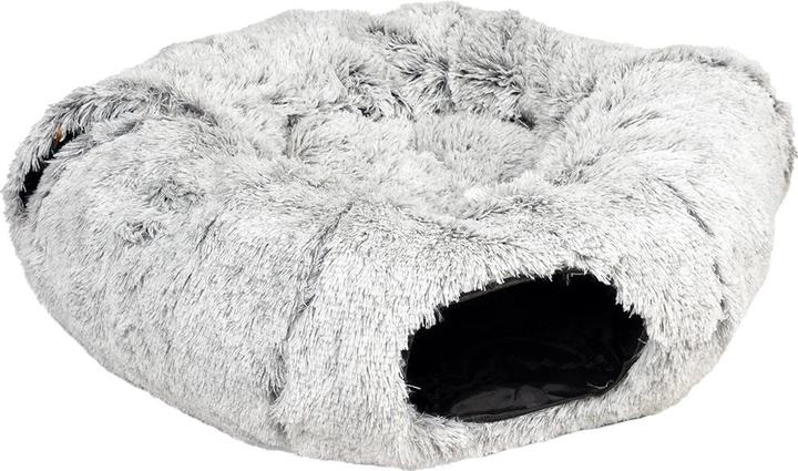Produktbild Duvoplus 2in1 Katzentunnel und -bett, 80x80x25cm, hellgrau