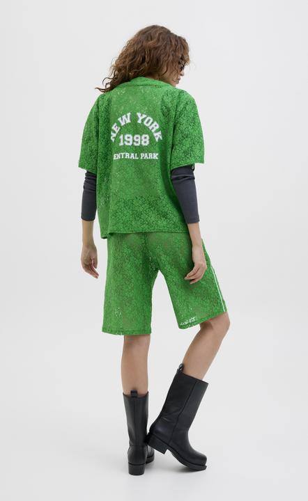 Produktbild JJXX Jxstine Lace Loose V Neck Tee Jrs Ln (XL)