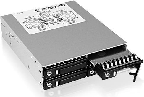 Actual product image Icy Box IB-2222SSK 4-Bay 2.5" Backplane, Hot-SWAP, black