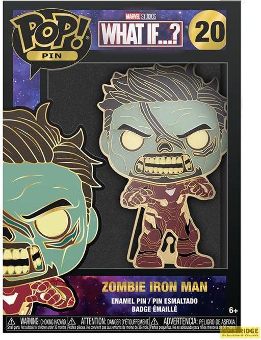 Immagine prodotto Funko POP! Pin! Marvel What If : Zombie Iron Man (20)