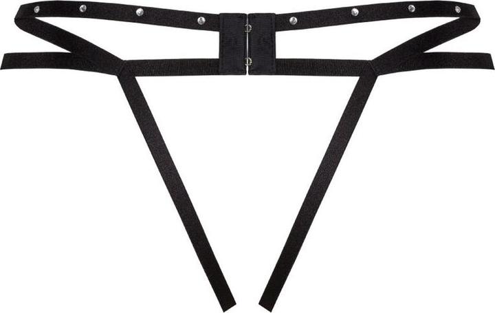 Produktbild LivCo Corsetti Fashion Nomade Thong Crotchless Black (M)