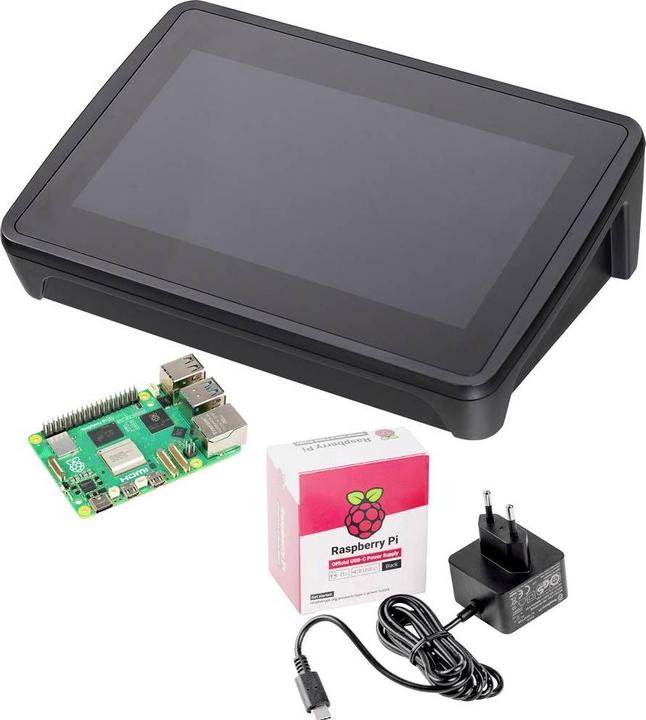 Actual product image Bopla BoPad 10.1 HDMI starter kit incl. Raspberry Pi 5 B (8 GB)