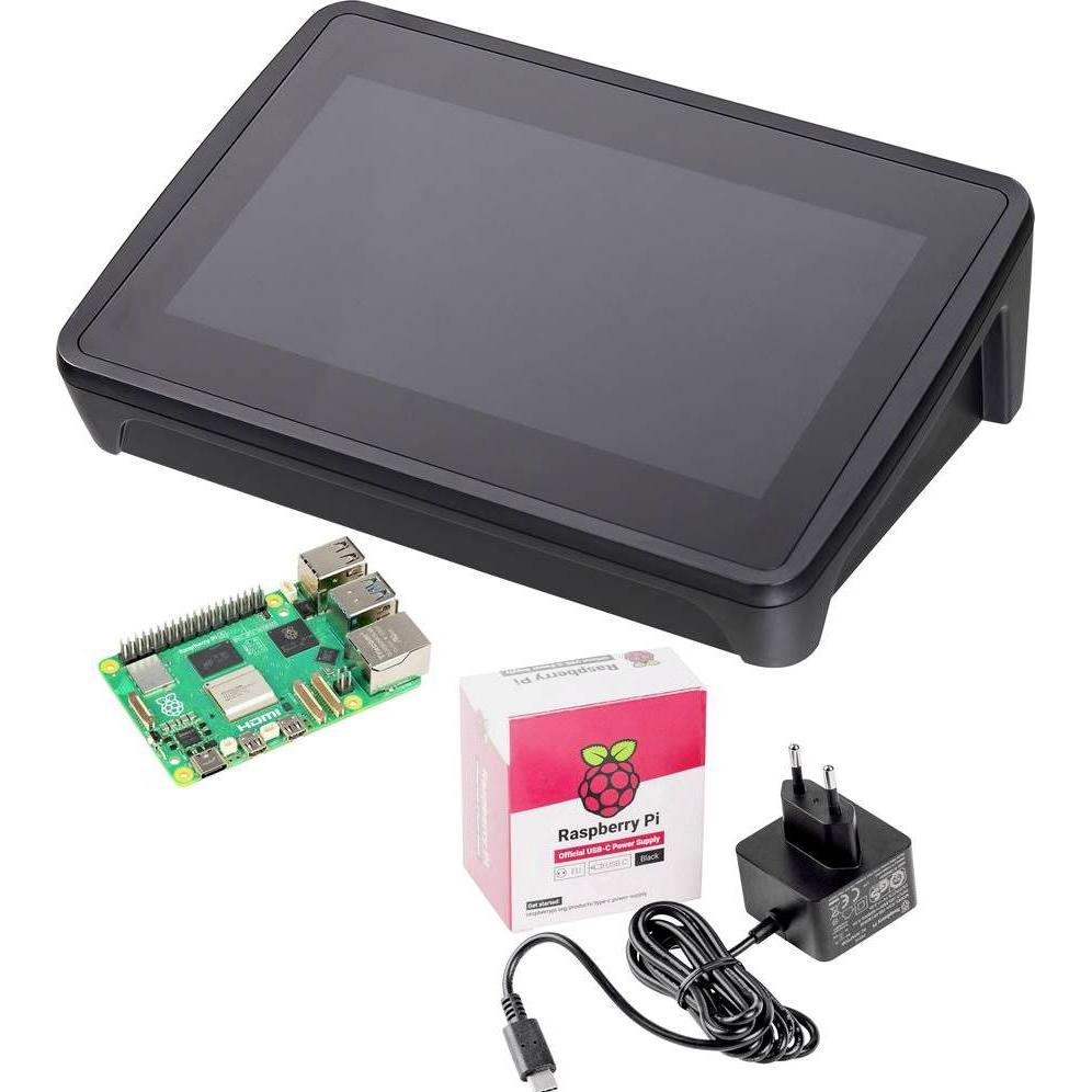 Bopla BoPad 10.1 HDMI starter kit con Raspberry Pi 5 B (8 GB), Scheda + Kit di sviluppo