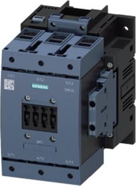 Produktbild Siemens Schütz,AC-3e,115A/55kW/400V,3-polig,AC/DC200-277V,PLC-IN optional,2S+2Ö,Rahme... 3RT10541NP363PA0
