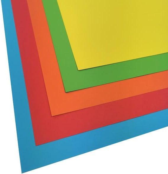 Produktbild Double A Colour paper, 80g, A4, 100 sheets, Rainbow 5, 5 Colors (A4, 100 Blätter, 80 g/m²)