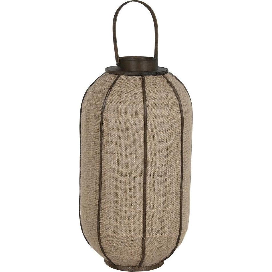 Esprit, Candeliere, Candleholder Home Natural Jute Bamboo 33 x 33 x 61,5 cm