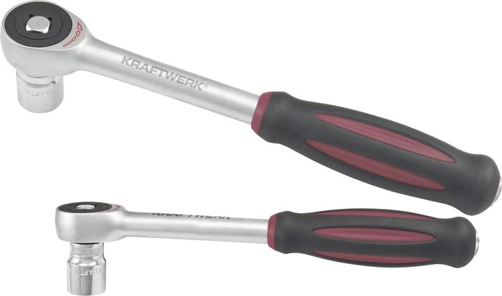 Kraftwerk Set di cricchetti con impugnatura a torsione (1/4")