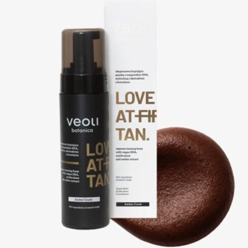 Immagine prodotto Veoli Botanica Love At First Tan Express Bronzing Foam For Body Amber Crush 200ml (Schiuma autoabbronzante, 200 ml)