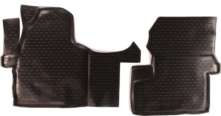 Sixtol Rubber carpets VOLKSWAGEN Crafter 10/2008->, 2 pcs.
