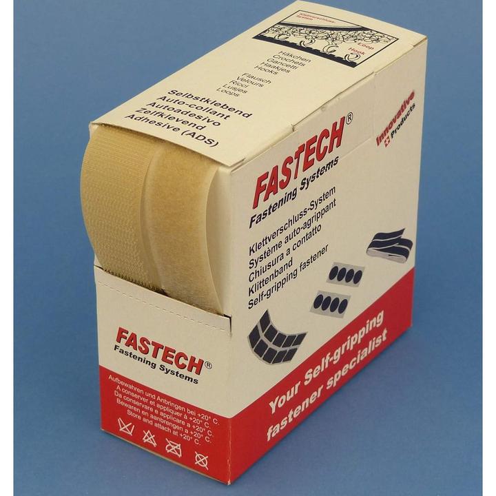 Immagine prodotto Fastech B25-STD091805 Nastro in velcro per cucire su parte adesiva e in pile (L x L) 5 m (25 mm)