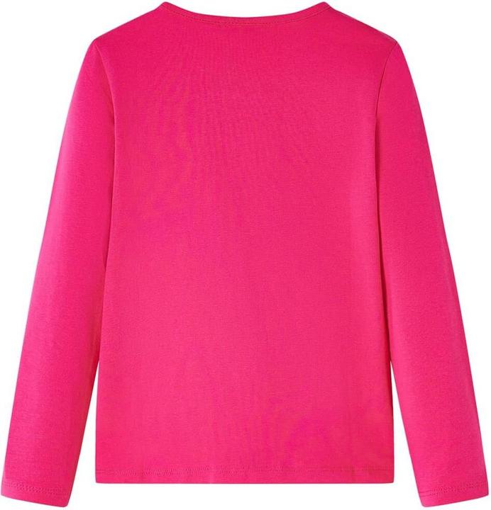 Immagine prodotto VidaXL Camicia a maniche lunghe per bambini rosa acceso 116,Materiale: 95% cotone (116)