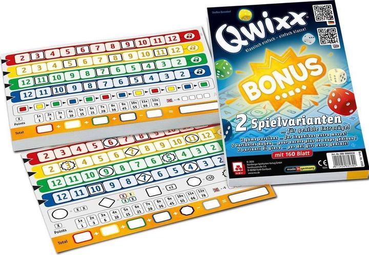 Image du produit Blocs supplémentaires de bonus Qwixx (Allemand)
