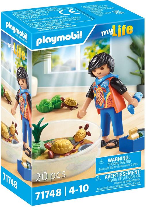 Playmobil Schildkröten-Terrarium (71748, Playmobil My Life)