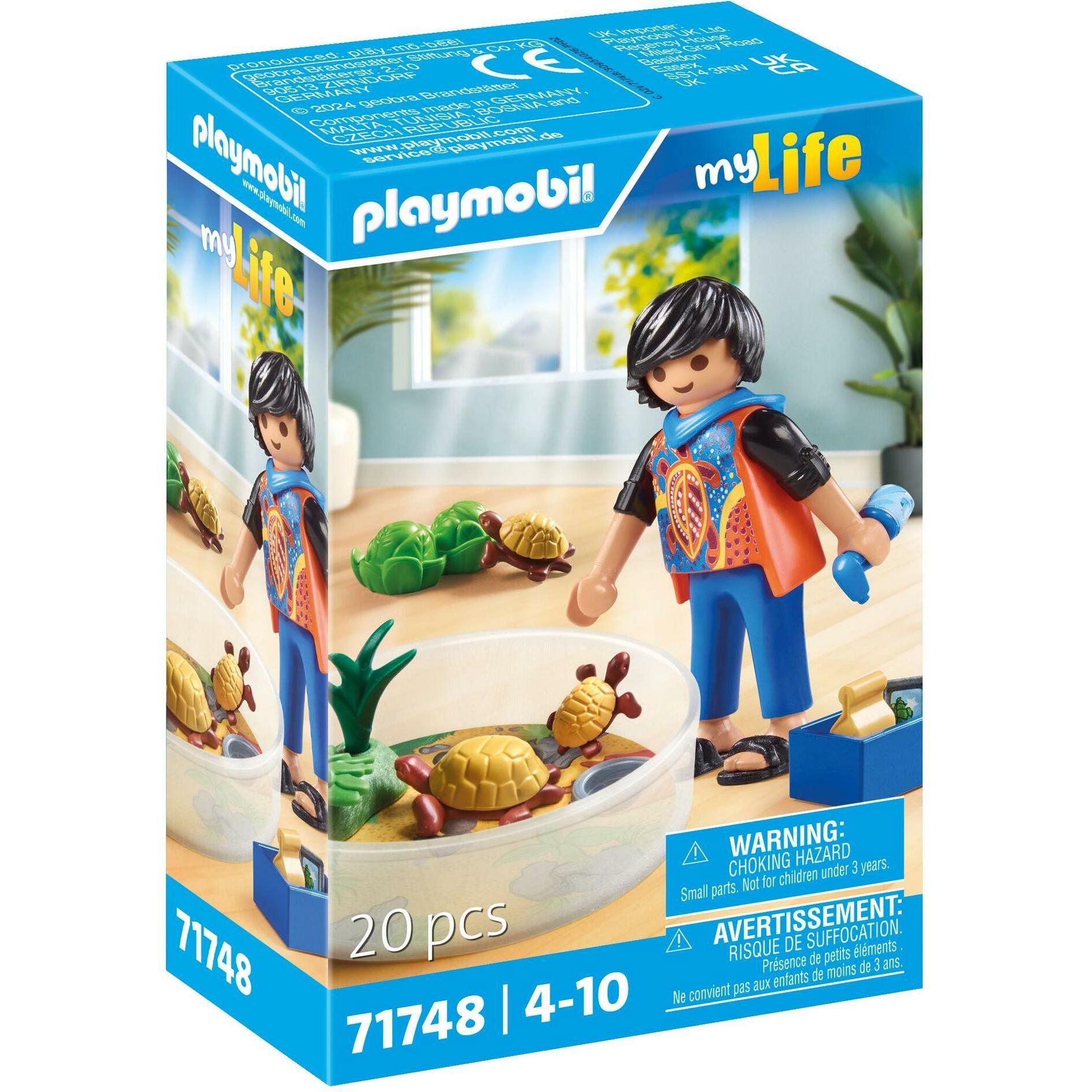 Playmobil 71748 Schildkröten-Terrarium (71748, Playmobil My Life)