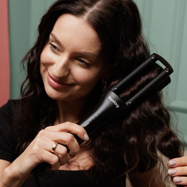 Actual product image Huslog Hair waver with twist control BE-500234