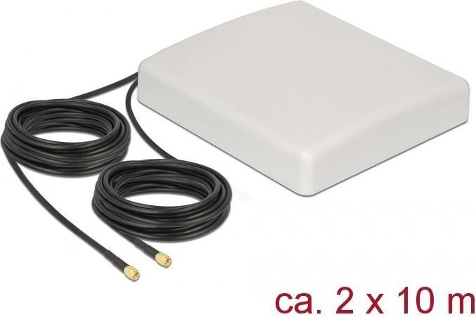 Produktbild Delock LTE/HSPA/GSM Antenne, 2x SMA-Stecker (5G, 4G, 2G, 3G, GSM)