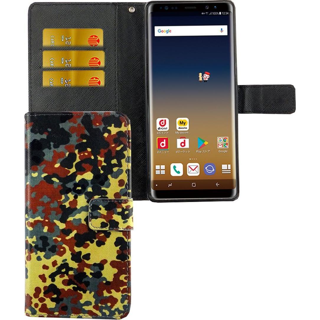 König Design Hülle Handy Schutz für Samsung Galaxy Note 8 Case Cover Tasche Wallet Etui Neu (Samsung Galaxy Note 8), Sma...
