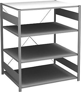 Actual product image kaiserkraft Sideboard plug-in shelf, galvanized