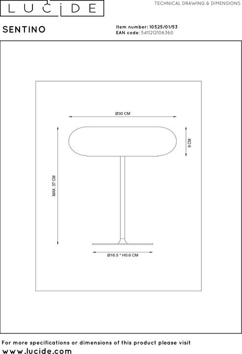 Produktbild Lucide Sentino (G9)