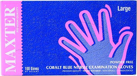 Image du produit Maxter Gants en nitrile sans poudre (L)