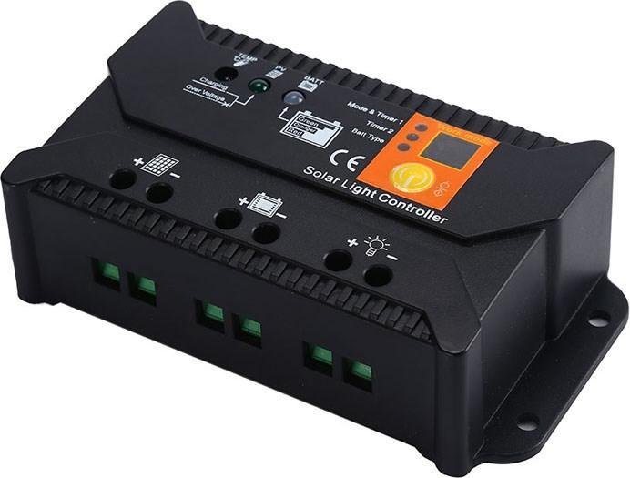 Digital Solar charge controller AZO PWM SOL-10S 12/24 - 10A